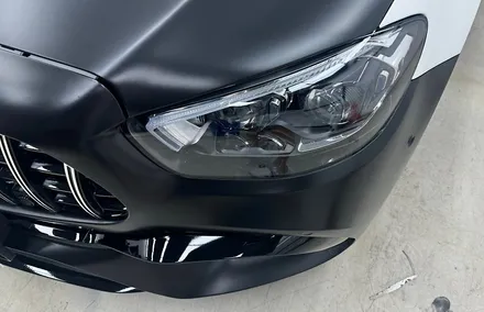 청라랩핑샵 벤츠 E63 AMG 전체랩핑 입고!- 럭스퍼포먼스 / 인천 서구