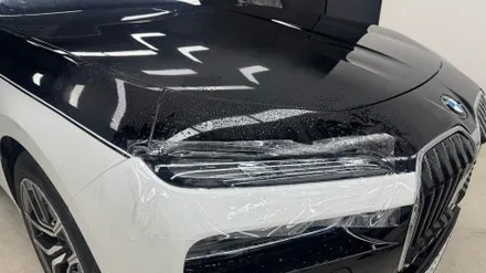청라랩핑샵 BMW 7세대 740i 듀오톤과 프론트 PPF 시공 - 럭스 퍼포먼스 / 인천 서구