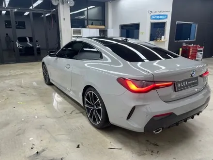 청라랩핑샵 BMW G22 4시리즈 쿠페 전체 랩핑 및 라이트 PPF 시공 - 럭스 퍼포먼스 / 인천 서구