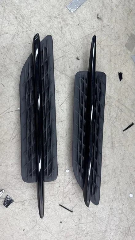 청라랩핑샵 벤츠 SLC43 AMG 포르쉐크레용 풀랩 및 실내 카본 랩핑 부분 크롬딜리트 시공 - 럭스 퍼포먼스 / 인천 서구