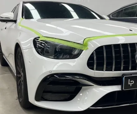 청라랩핑샵 벤츠 E63 AMG 전체랩핑 입고!- 럭스퍼포먼스 / 인천 서구