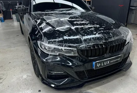 청라랩핑샵 BMW G20 3시리즈 프런트 패키지 PPF 시공 - 럭스퍼포먼스 / 인천 서구