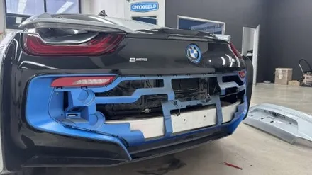 청라랩핑샵 BMW i8 로드스터 블루 죽이기 시공 - 럭스 퍼포먼스 / 인천 서구