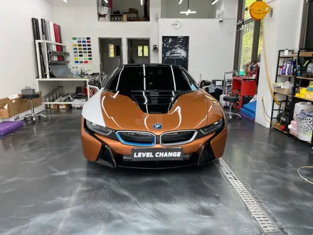 구리랩핑 bmw i8 로드스터 사고 재시공기 / 서울 중랑구