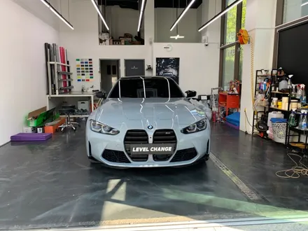 BMW M4 비닐프로그 고틀랜드그린 전체랩핑 시공기  / 서울 중랑구