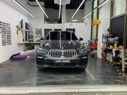 BMW X6 오토벨벳 초크그레이 크레용랩핑시공기 / 서울 중랑구