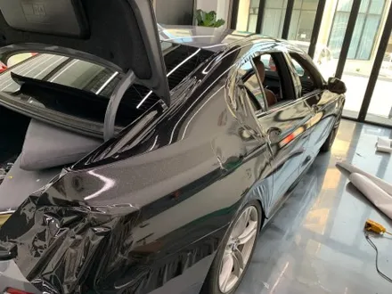 3M 유광 갤럭시 블랙 전체랩핑 / BMW / 5시리즈 (F10) / 서울 중랑구