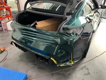 BMW M4 비닐프로그 고틀랜드그린 전체랩핑 시공기  / 서울 중랑구