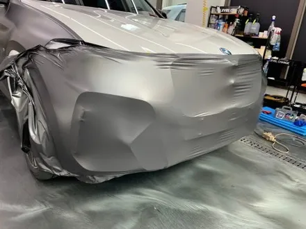 BMW IX3 에이버리 사틴 다크 그레이 전체랩핑/ 서울 중랑구