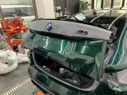 BMW M4 비닐프로그 고틀랜드그린 전체랩핑 시공기  / 서울 중랑구