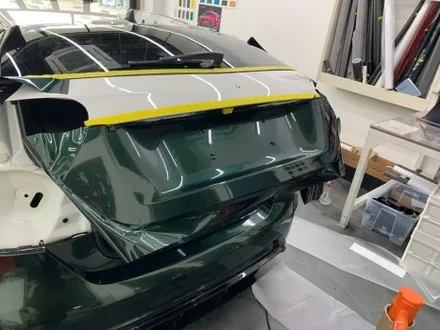 벤츠 A45 AMG 오토 벨벳 미드나잇그린 전체랩핑  / 서울 중랑구