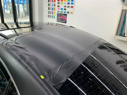 벤츠 cla 250 Carlas 매트 블랙 컬러 PPf 시공기 / 서울 중랑구