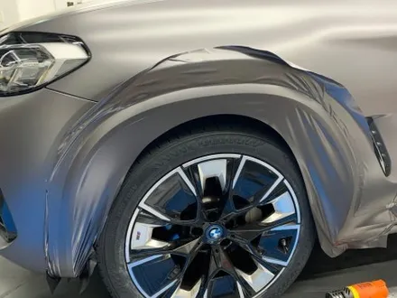BMW IX3 에이버리 사틴 다크 그레이 전체랩핑/ 서울 중랑구