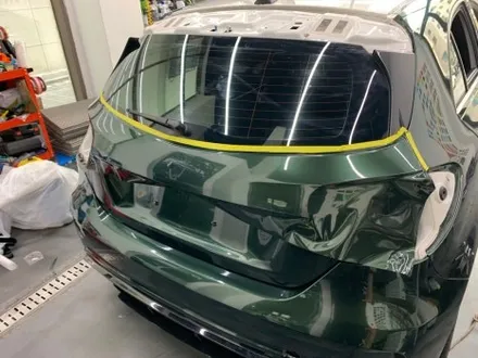 벤츠 A45 AMG 오토 벨벳 미드나잇그린 전체랩핑  / 서울 중랑구