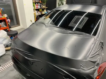 벤츠 cla 250 Carlas 매트 블랙 컬러 PPf 시공기 / 서울 중랑구