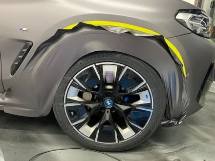 BMW IX3 에이버리 사틴 다크 그레이 전체랩핑/ 서울 중랑구