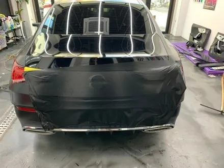 벤츠 cla 250 Carlas 매트 블랙 컬러 PPf 시공기 / 서울 중랑구