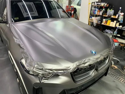 BMW IX3 에이버리 사틴 다크 그레이 전체랩핑/ 서울 중랑구