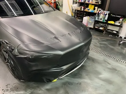 벤츠 cla 250 Carlas 매트 블랙 컬러 PPf 시공기 / 서울 중랑구