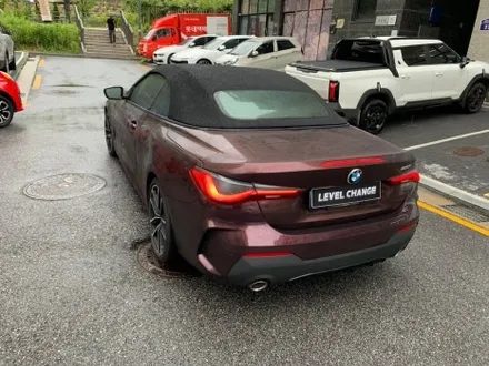 BMW 420i 컨버터블 오토 벨벳 블랙 로즈 전체랩핑 중랑구랩핑 / 서울 중랑구