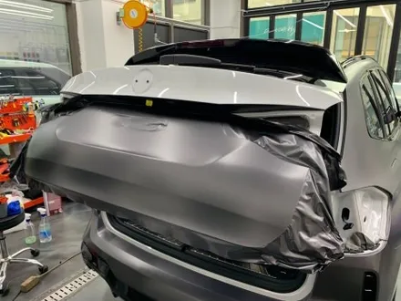 BMW IX3 에이버리 사틴 다크 그레이 전체랩핑/ 서울 중랑구