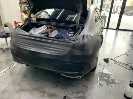 벤츠 cla 250 Carlas 매트 블랙 컬러 PPf 시공기 / 서울 중랑구