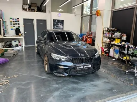 BMW M2 비닐 프로그 루즈 핑크 전체랩핑 시공기 중랑구랩핑 / 서울 중랑구