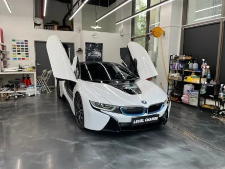 구리랩핑 bmw i8 로드스터 사고 재시공기 / 서울 중랑구