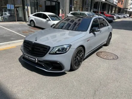 W222 s 클래스 비닐 프로그 나르도그레이 전체랩핑 / 서울 중랑구