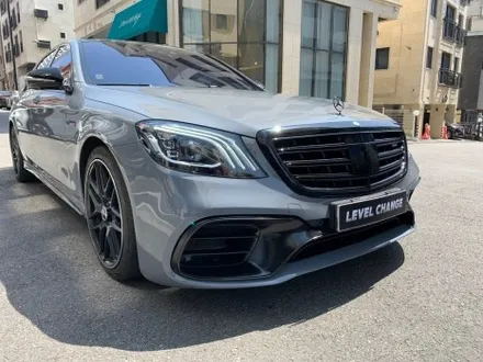 W222 s 클래스 비닐 프로그 나르도그레이 전체랩핑 / 서울 중랑구