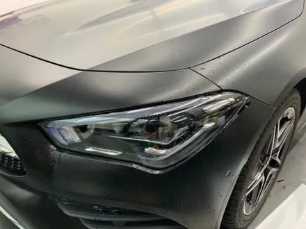 벤츠 cla 250 Carlas 매트 블랙 컬러 PPf 시공기 / 서울 중랑구