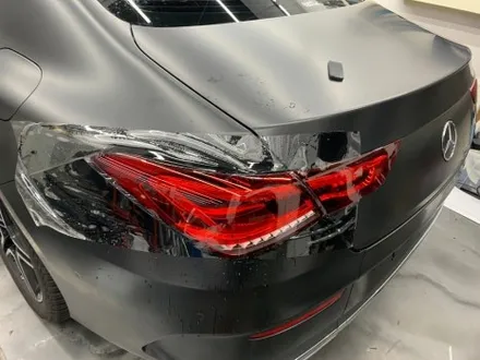 벤츠 cla 250 Carlas 매트 블랙 컬러 PPf 시공기 / 서울 중랑구