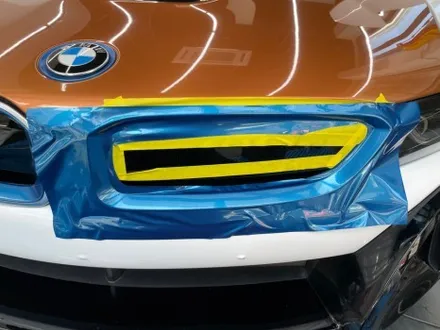 BMW i8 로드스터 유광 화이트 전체랩핑 / 서울 중랑구
