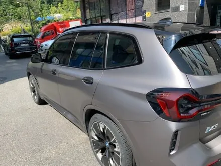 BMW IX3 에이버리 사틴 다크 그레이 전체랩핑/ 서울 중랑구