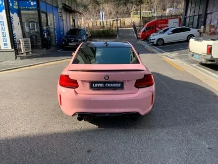 BMW M2 비닐 프로그 루즈 핑크 전체랩핑 시공기 중랑구랩핑 / 서울 중랑구