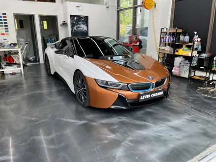 구리랩핑 bmw i8 로드스터 사고 재시공기 / 서울 중랑구