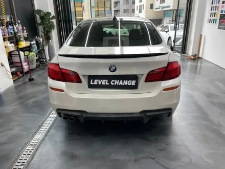 구리랩핑 bmw f10 5시리즈 에이버리 사틴 블랙 보험랩핑 / 서울 중랑구