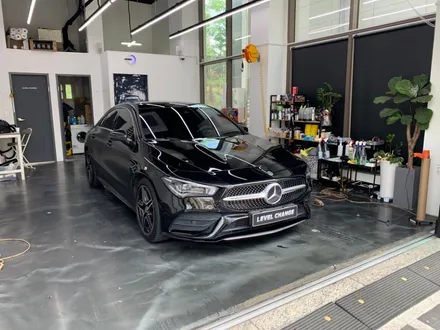 벤츠 cla 250 Carlas 매트 블랙 컬러 PPf 시공기 / 서울 중랑구