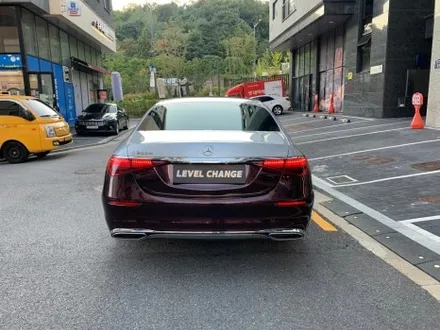 벤츠 S 클래스 오토 벨벳 블랙 로즈 하단듀오톤, 투톤 랩핑 / 서울 중랑구