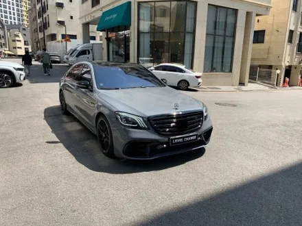 W222 s 클래스 비닐 프로그 나르도그레이 전체랩핑 / 서울 중랑구