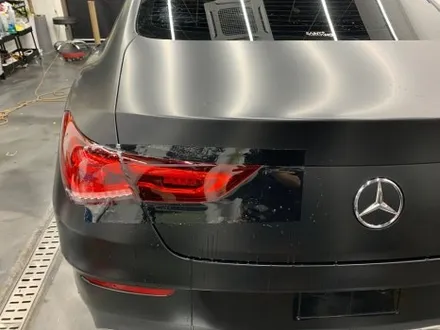 벤츠 cla 250 Carlas 매트 블랙 컬러 PPf 시공기 / 서울 중랑구