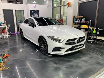 오토벨벳 AV 글로스화이트 전체랩핑 / 벤츠 / CLS-클래스 C257 / 서울 중랑구