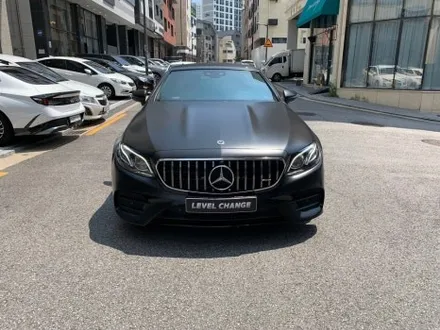 벤츠 E 카브리올레 에이버리 사틴 블랙 전체랩핑 / 서울 중랑구