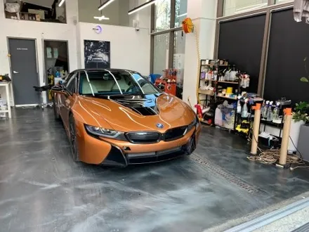 BMW I8 로드스터 오토 벨벳 리페어 블랙 전체랩핑 중랑구랩핑 / 서울 중랑구