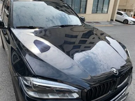 BMW F15 X5 비닐 프로그 글리터 블랙 블루 전체랩핑  / 서울 중랑구