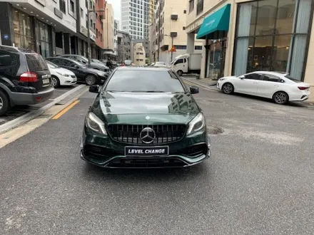 벤츠 A45 AMG 오토 벨벳 미드나잇그린 전체랩핑  / 서울 중랑구