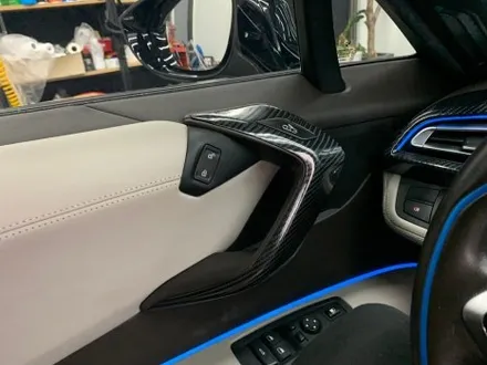 BMW i8 오토 벨벳 초크 그레이 전체랩핑 실내카본랩핑 / 서울 중랑구