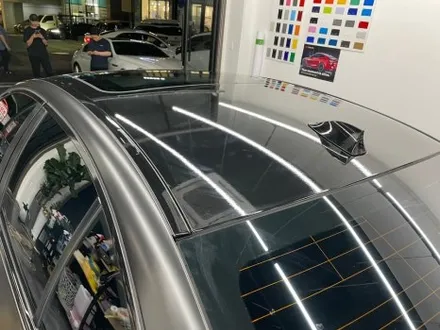 구리랩핑 bmw f10 5시리즈 에이버리 사틴 블랙 보험랩핑 / 서울 중랑구