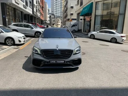 W222 s 클래스 비닐 프로그 나르도그레이 전체랩핑 / 서울 중랑구