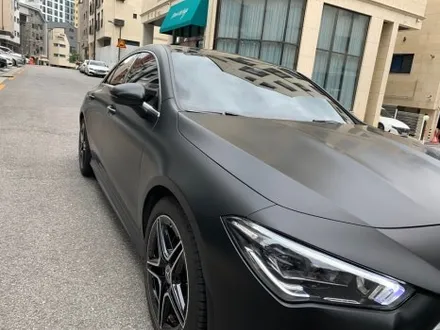 벤츠 cla 250 Carlas 매트 블랙 컬러 PPf 시공기 / 서울 중랑구